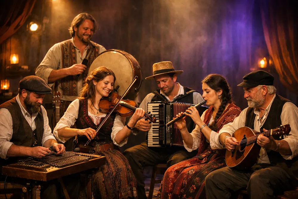 zespoły folk